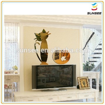 Factory Direct Wholesale High Quality Various cheap compact mirror with cat shape