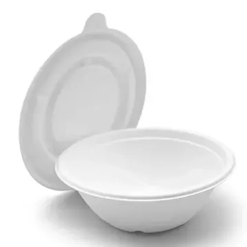 Biodegradable Food and Water Bowls with Lids