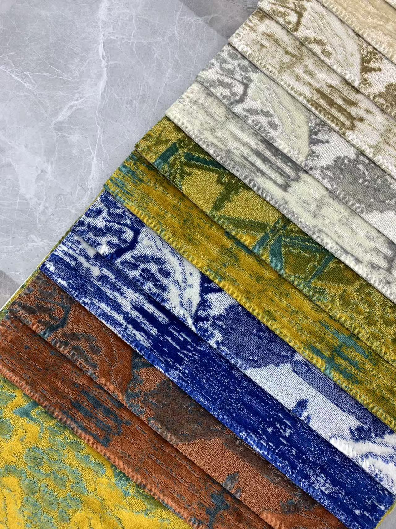 Luxury Cut Velvet Upholstery