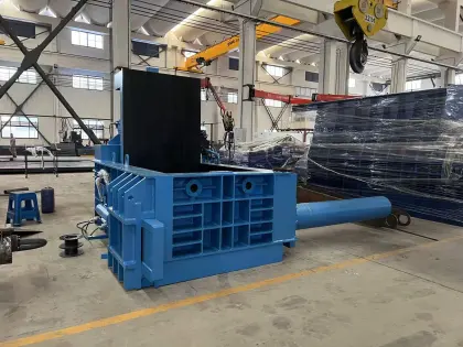 Gaode Scrap Metal Hydraulic Horizontal Press Baling Machine