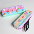 Silicone Hole DIY Shape Pencil Box for Kids