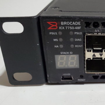 Brocade ICX 7750-48F 48x 10GBe SFP+ & 6x 40GBe QSFP+ L3 Switch