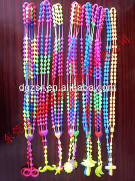 2013 hot promotional gift bead the silicone necklace