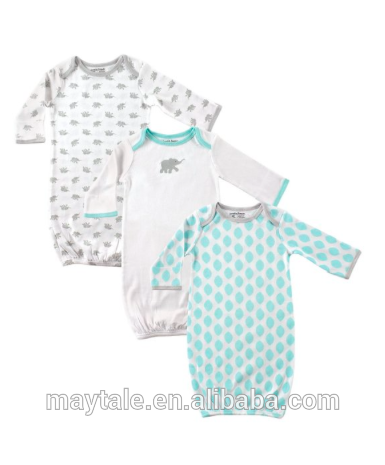 lovable newborn and infant gowns, baby sleep wear
