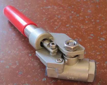 Dead Man Spring Return Ball Valve