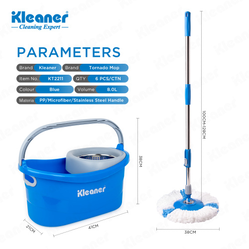 Esfregona de piso KT2211 KLEANER Tornado