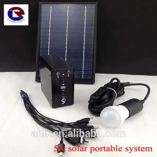 5w solar mobile charging system for home emergency