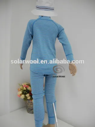 Baby Merino Wool Underwear Suit Boys and Girls