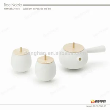 High quality wooden lid tea tasting set for tea time