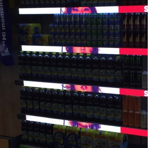 P1.875 GOB Smart Shelf Advertising Display