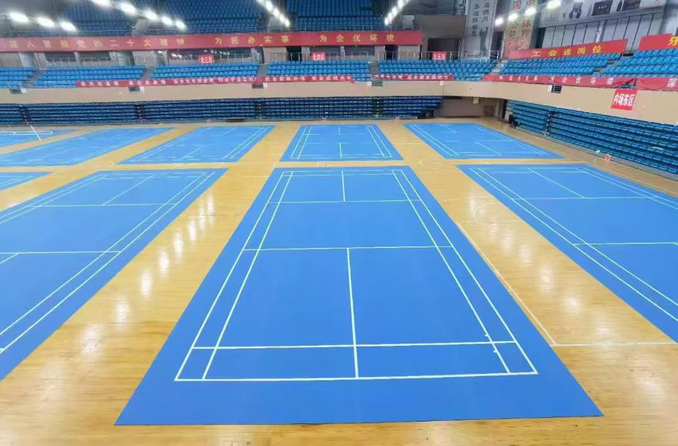 badminton courts 6