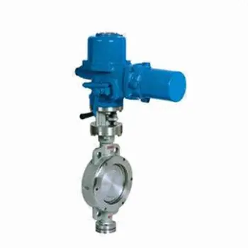 D973H Electric Elastic Metal Hard Butterfly Valves