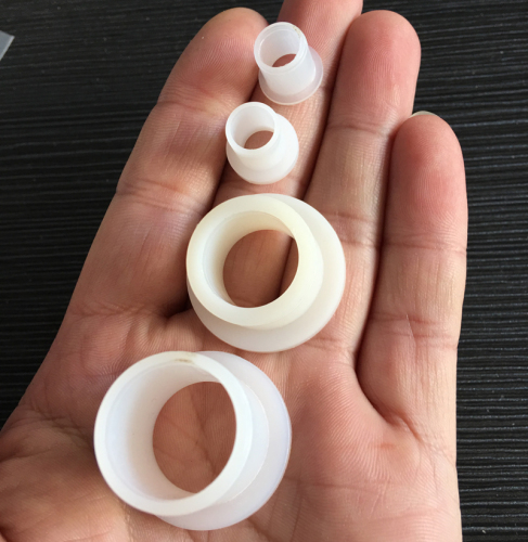 Tùy chỉnh tay áo PA66 Nylon mặt bích Bushing