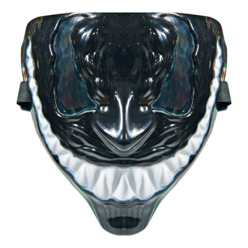 Máscara de réplica de filme de PVC de meia face Venom