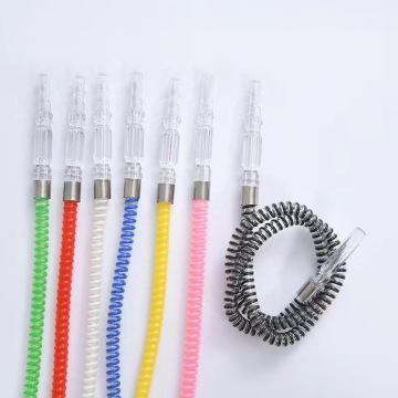 China Factory Offers 1.5m Plastic Disposable Water Hose for Shisha Smoking Pipes