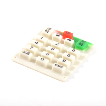 Custom Mold Silicone Rubber Push Button Covers & Keypad Buttons