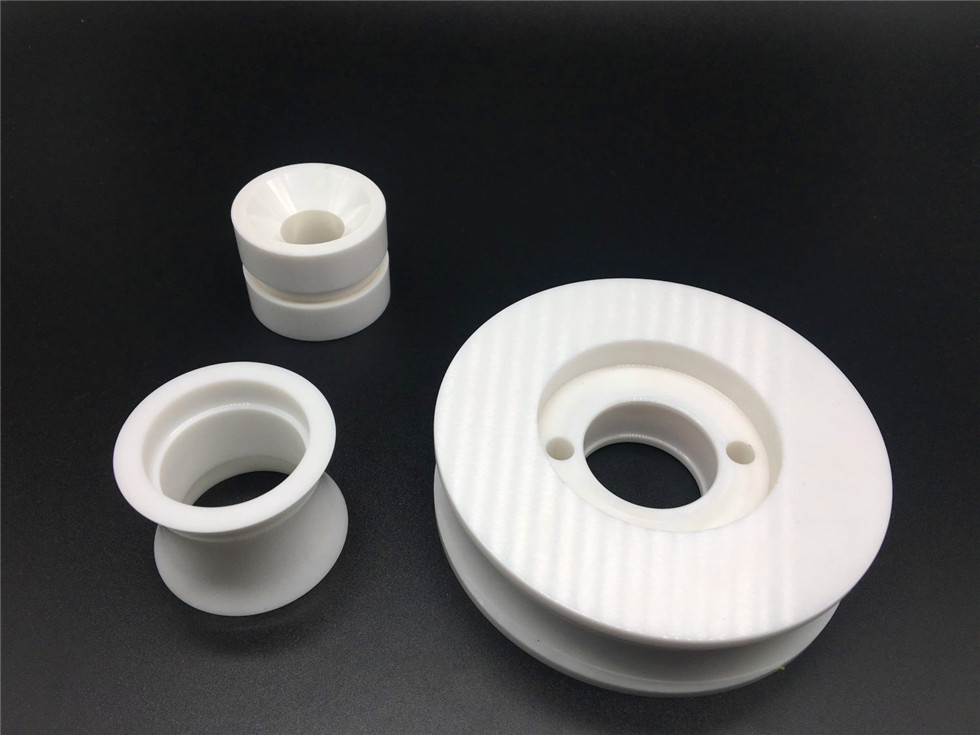 China ceramic zirconia roll manufacturer-precision alumina ceramic worm supplier-ceramic screw machining grinding component