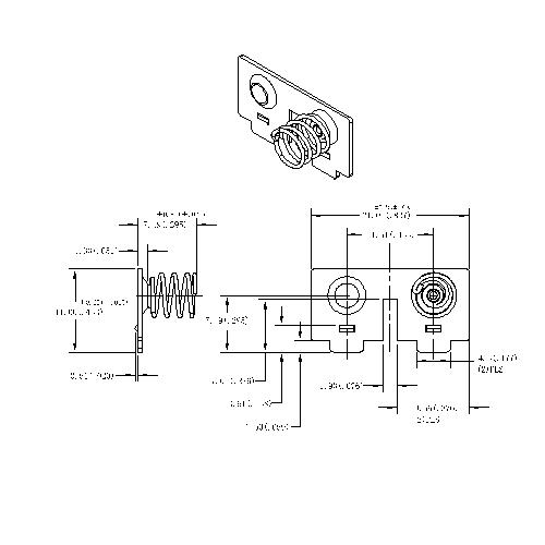 Battery Contacts FOR L5214 XR BS-S-SI-R-L5214XR