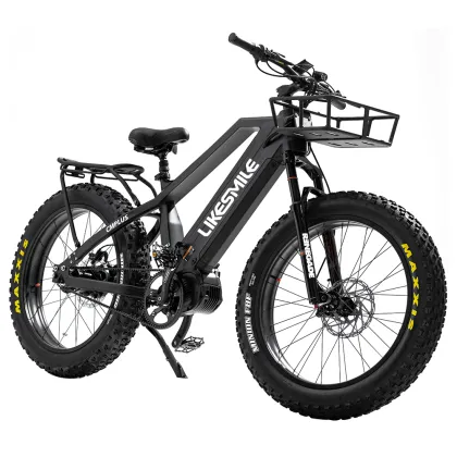 Maxxis Tires Enhanced High-Speed Fat Tire Electric Bicycle (E-Bike) for Hunting: 27.5\" x 4.8\" Wheel Size