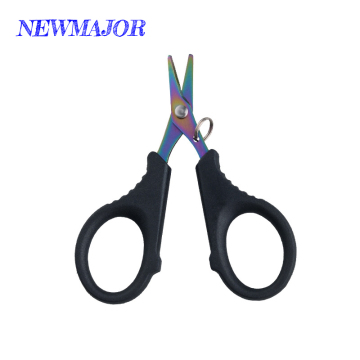 NEWMAJOR Stainless Steel Titanium Plated Fishing Scissors Set