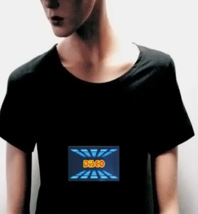 Blue WiFi Detecting T-Shirt