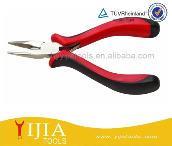 MIni long nose Pliers with PP+TPR two color handles
