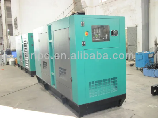 LCD display control system generator diesel soundproof type