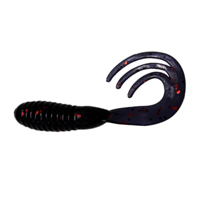 Saltwater Silicone Soft Bait Bass Grub Soft Plastic Worm Lure