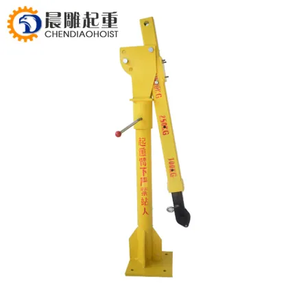 Small Electric Floor Crane - 3000lbs/6000lbs Car Lift Crane