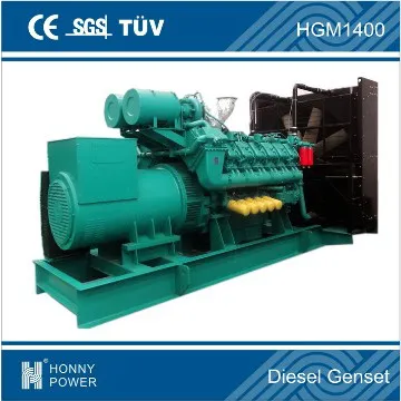 Googol 12 Cylinders Engine 1250kVA Genset