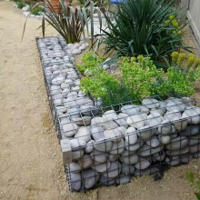 Paredes decorativas de Gabion premium para espaços ao ar livre