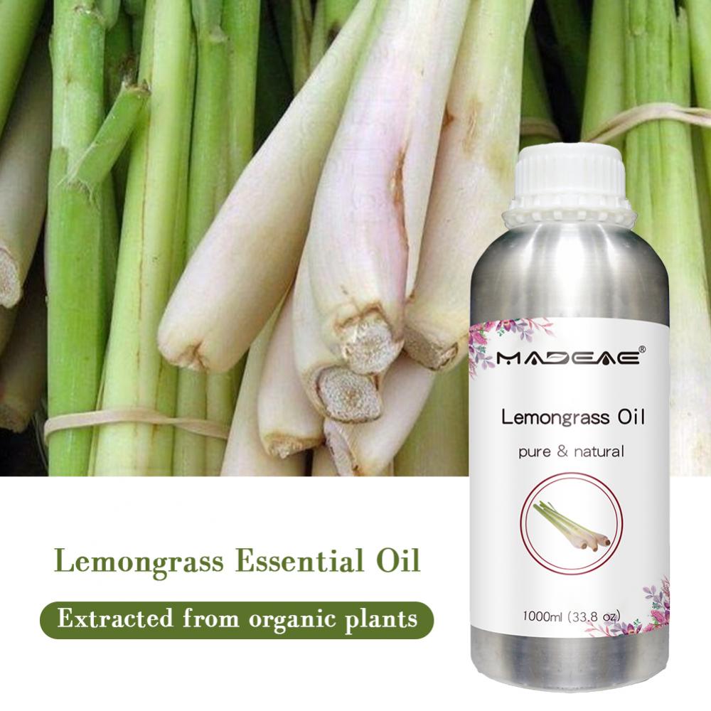 ODM OEM Aromatherapy Essential Oil 1 L Natural Organic 100% Pure Lemongrass Scent Aroma Oil