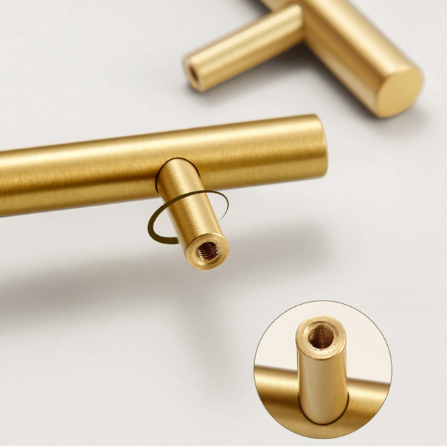 brushed brass knobs