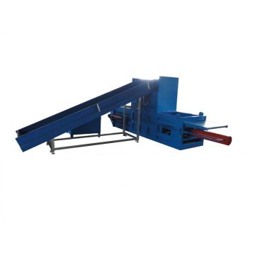 Semi-automatic horizontal baler machine