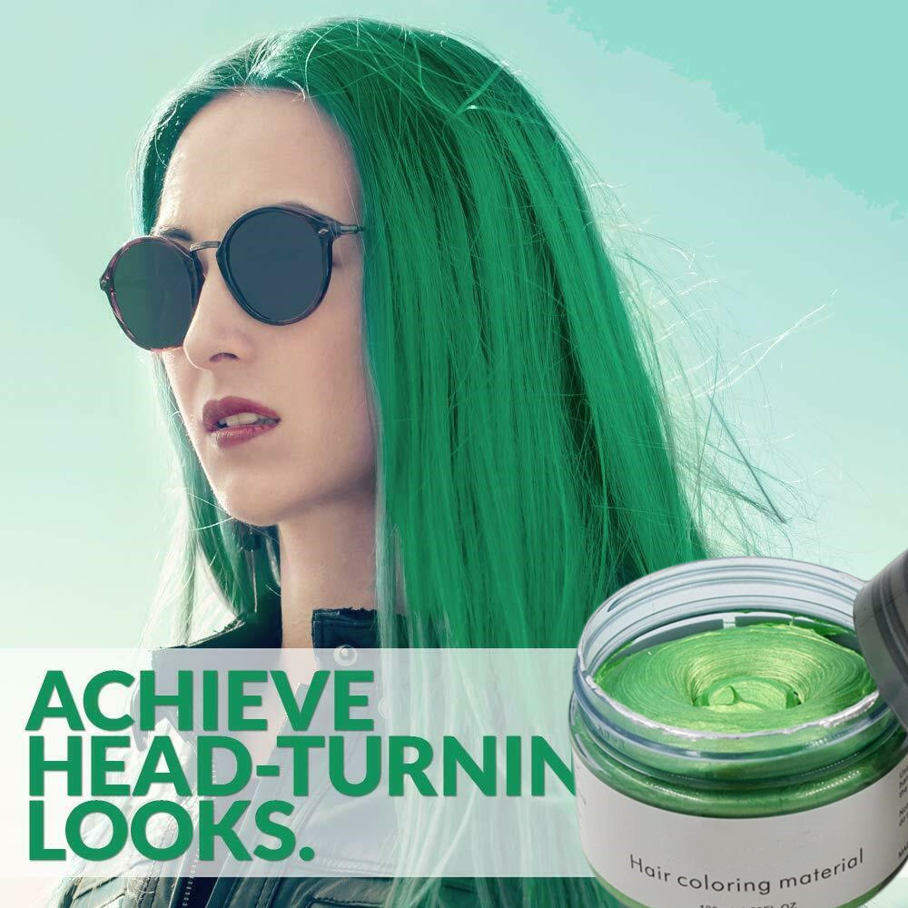 Matte Hair Styling Color Dye Pomade para fiesta