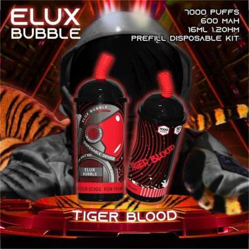 Original Elux Bubble 7000 Puffs Vape