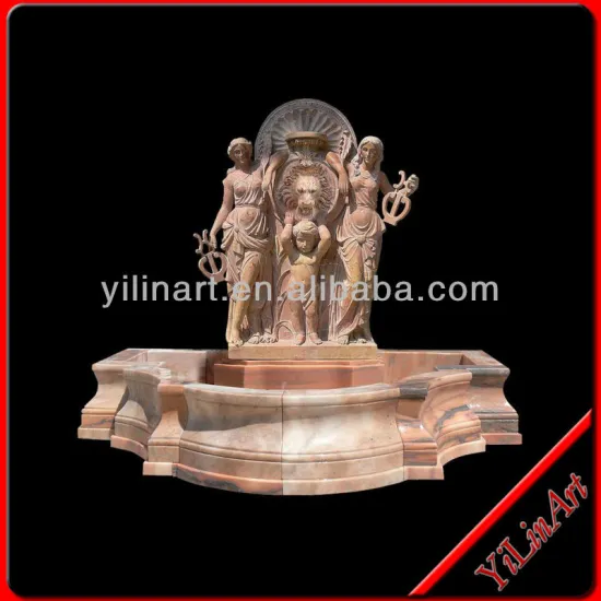 Stone Garden Wall Lady Fountain Sculpture YL-W057