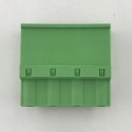 Vertical pluggable female terminal block connector