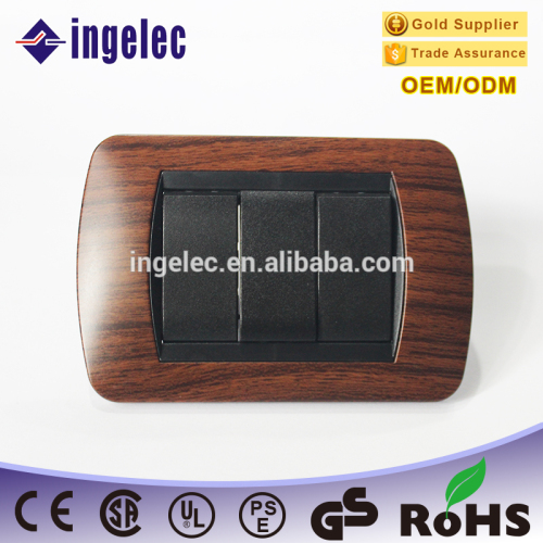 hot sale Universial 2 button electric wall switches 2 gung 1 way switch