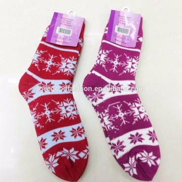 Wholesale Sherpa Fleece Lined Anti Slip Floor Socks For Women