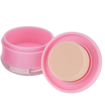 Contenitore di custodia per blusher riciclabile rosa di lusso - 2024 Trending Custom Color Round Packaging
