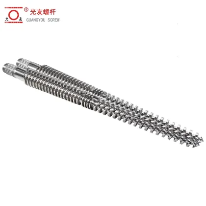80/156 Jinhu Conical Twin Screw Barrel for WPC Board