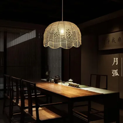 Bamboo Chandeliers: Chinese Style Retro Home Decor & Restaurant Bar Lighting