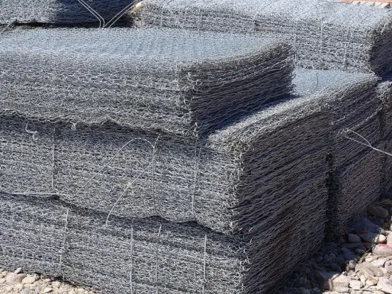 Hot dipped galvanized Gabion box Wall
