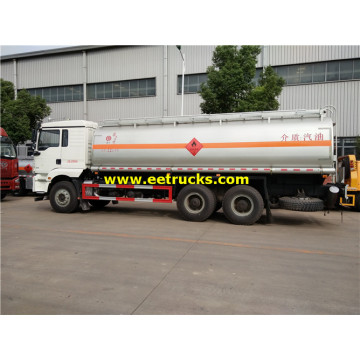 SHACMAN 6000 Gallons Xe tải chở dầu vận tải dầu khí