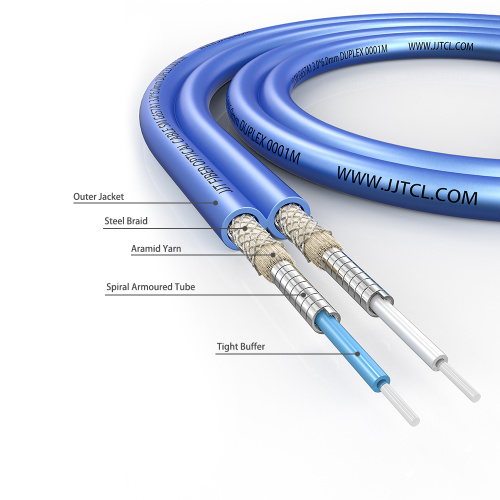 3,0 mm de cabo blindado duplex com trança