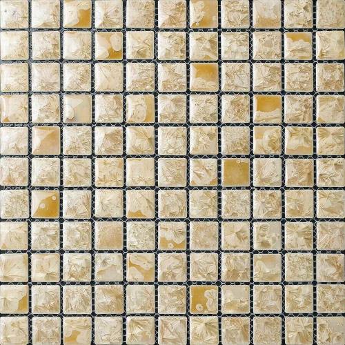 Glasiert, Beige Mosaik verwandeln