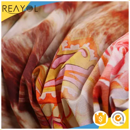 High Quality Custom Rayon Printed Fabric - 100% Viscose Rayon Fabric for Garments