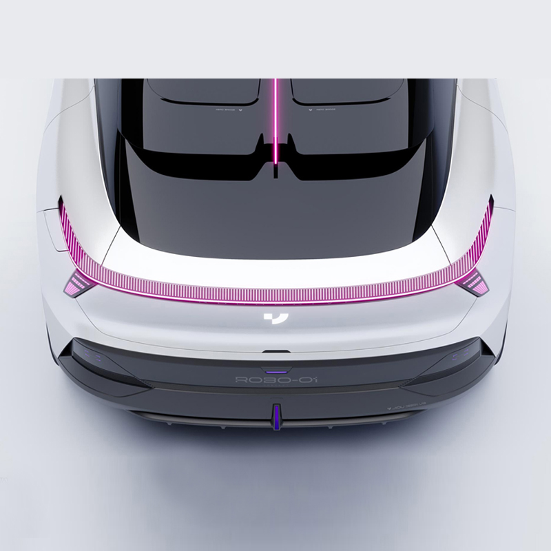 Kenderaan konsep robot Jidu robo 01 Robot concept vehicle Jidu robo 01