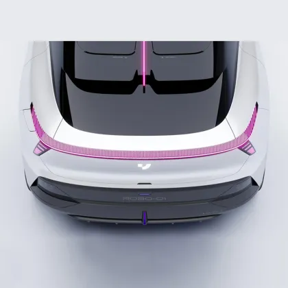 Pure electric car Jidu robo 01